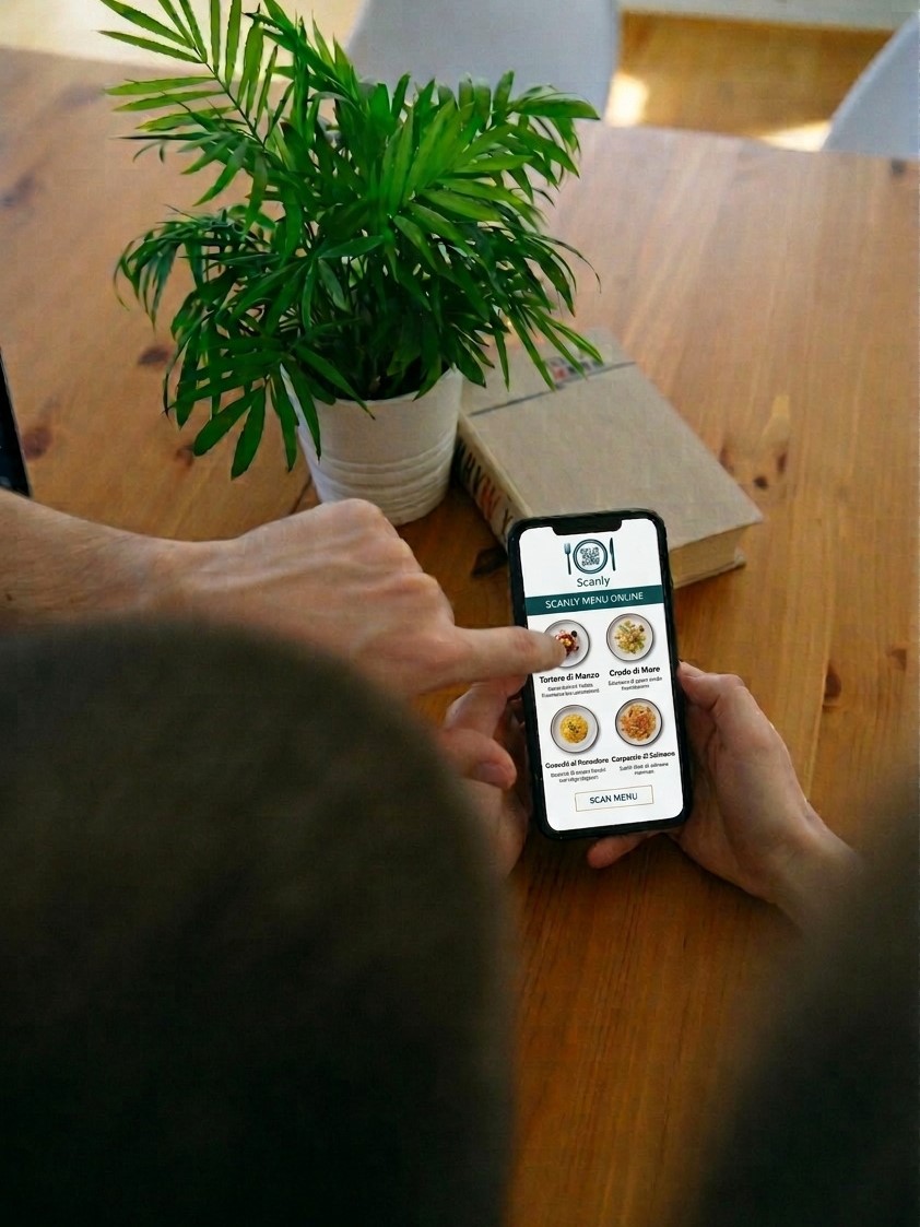 Menù Scanly Experience